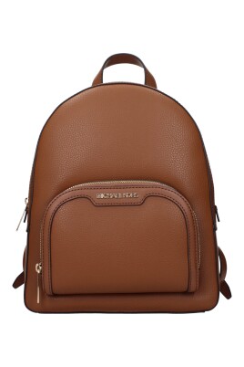 sac-a-dos-en-cuir-marron-avec-logo-avant