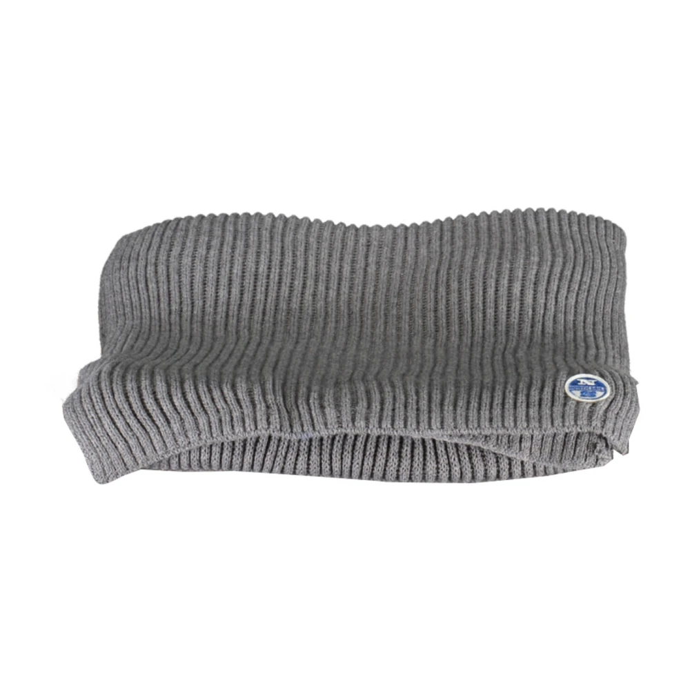 North Sails Grigio Cotton Men Scarf - Image 2