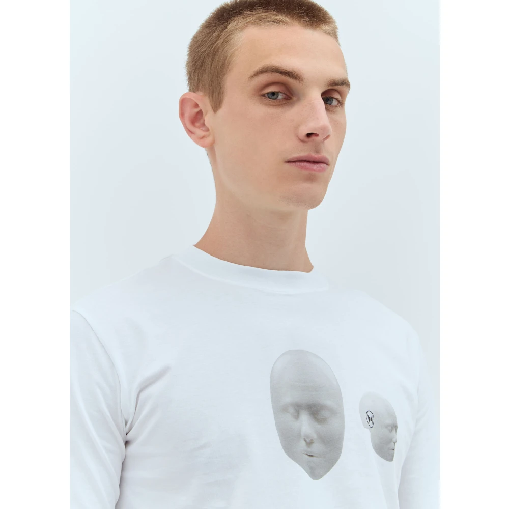 Affxwrks Grafische Print Katoenen Jersey T-shirt White Heren