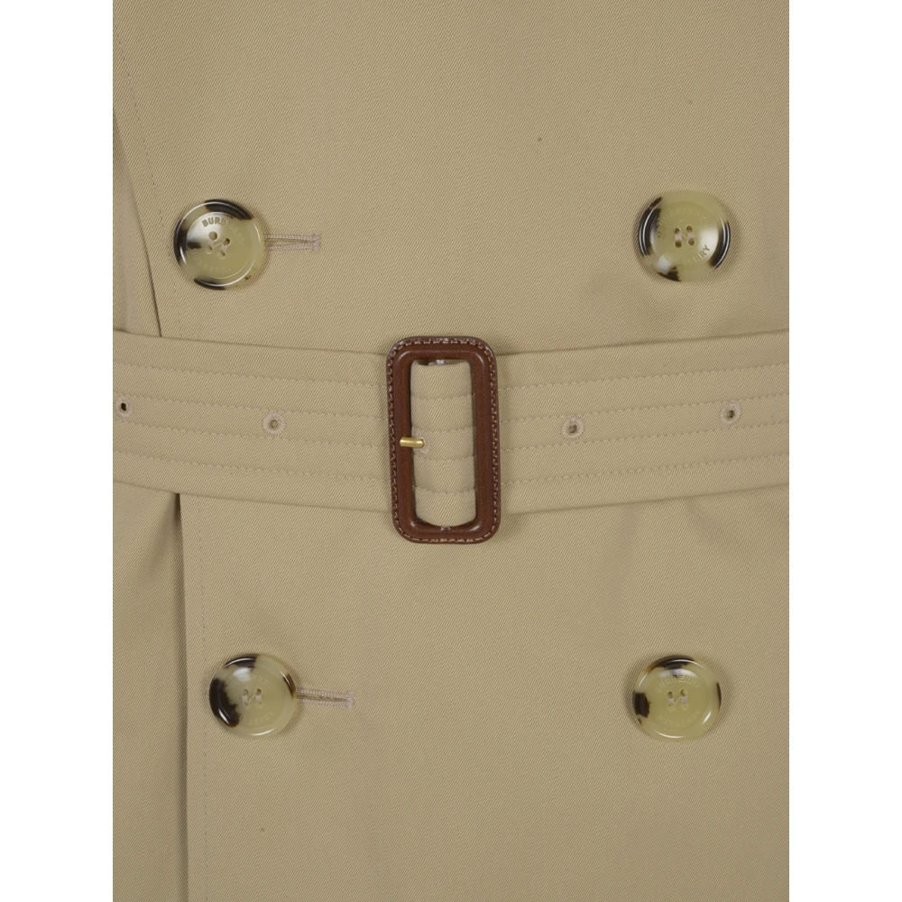Burberry Heritage Trench Coat Yellow Heren