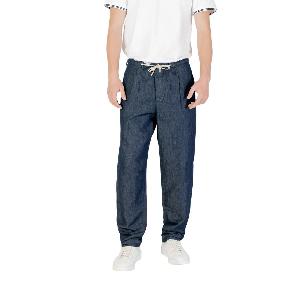 Replay Men's Blue M9014.000.870 830 Regular/Comfort Trousers - Straight Trousers - W33 L32 - Trousers