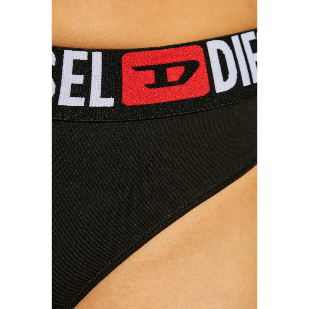 Diesel Driepak string Ufst-Stars-Threepack Black Dames