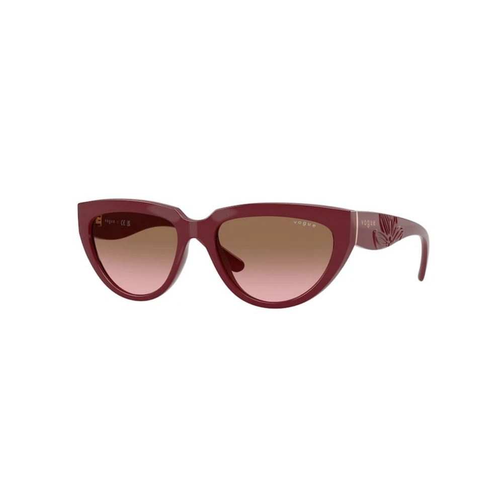 Vogue Women's Red Cat Eye Sunglasses