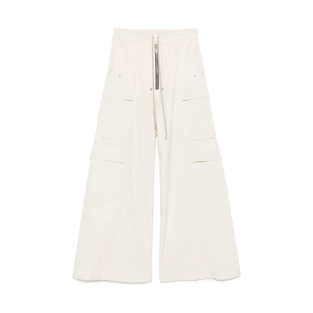 Rick Owens Beige Elastische Taille Koordbroek Beige Heren