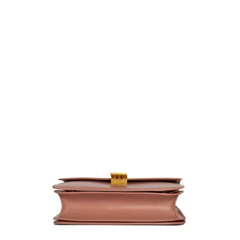 Celine Vintage Pre-owned Leather celine-bags Pink Dames
