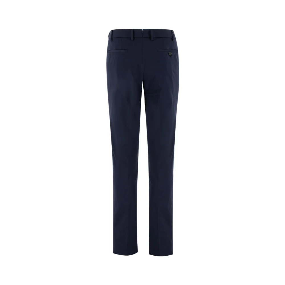 Berwich Slim-fit Trousers Blue Heren