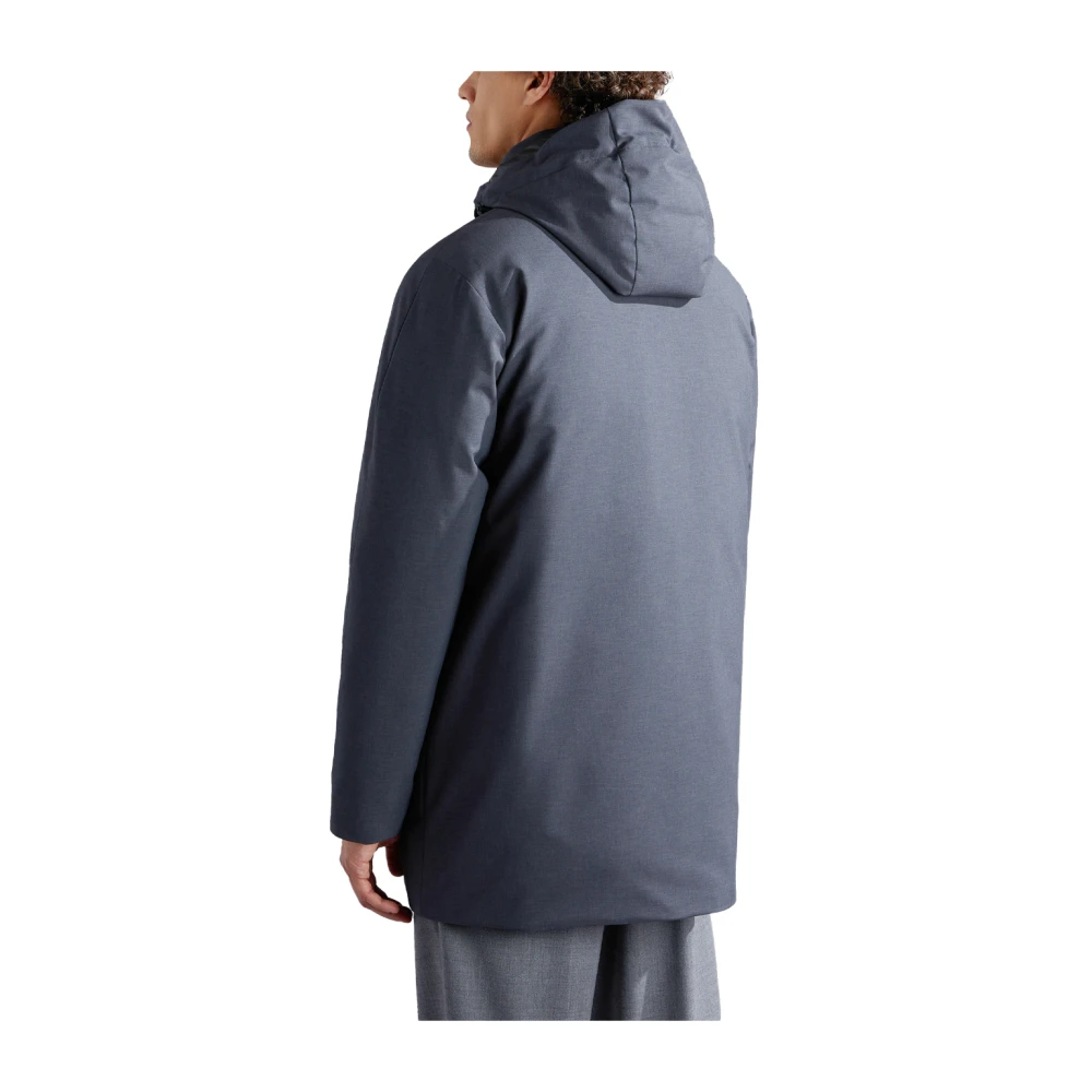 PAUL & SHARK Veelzijdige Parka met Re-Goose Down Black Heren