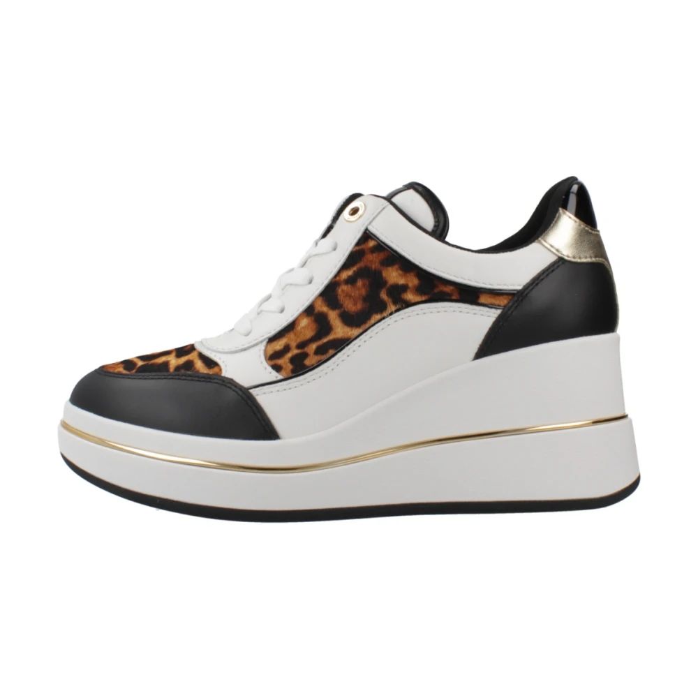 Michael Kors Emmy Wedge Trainer Dames Schoenen Veelkleurig Multicolor