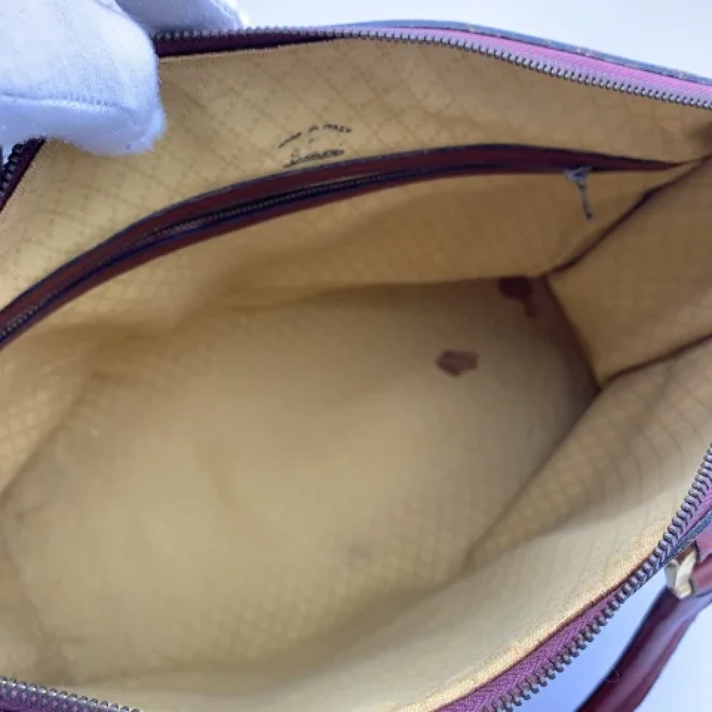 Gucci Vintage Pre-owned Leather gucci-bags Red Dames
