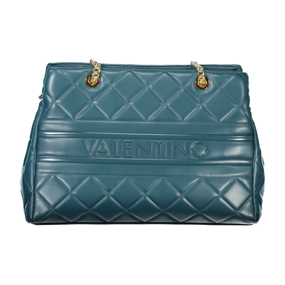 Valentino by Mario Valentino Groene Schoudertas met Kettingband Green Dames