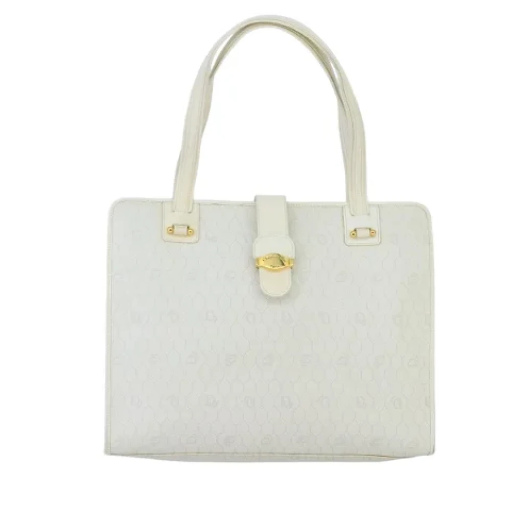 Dior Vintage Pre-owned Canvas dior-bags White Dames