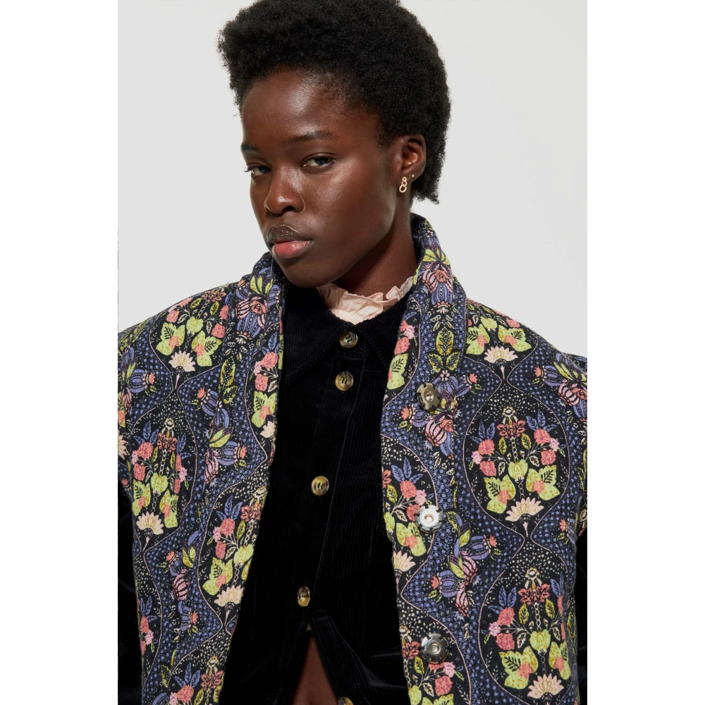Antik batik Eros print gilet Multicolor Dames