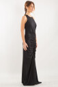 robe-elegante-drapee-en-noir
