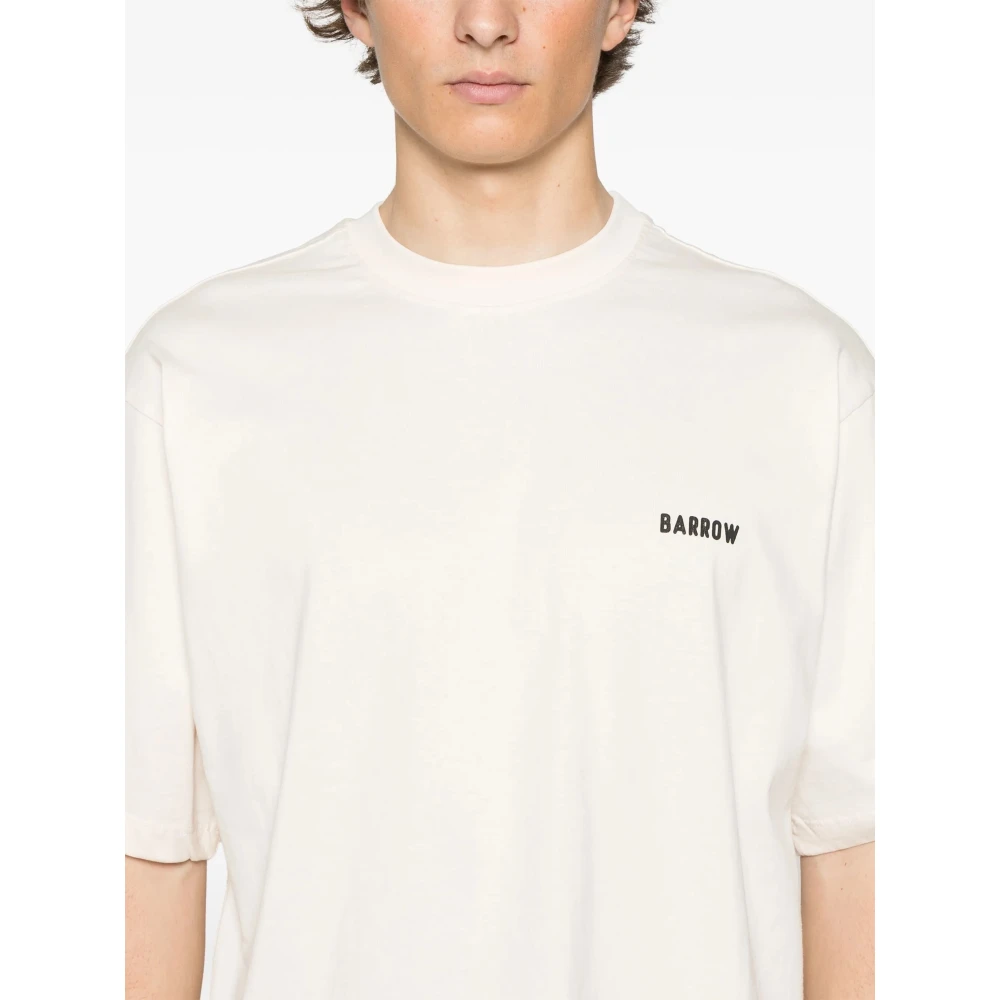 Barrow Stijlvolle T-shirts en Polos White Heren