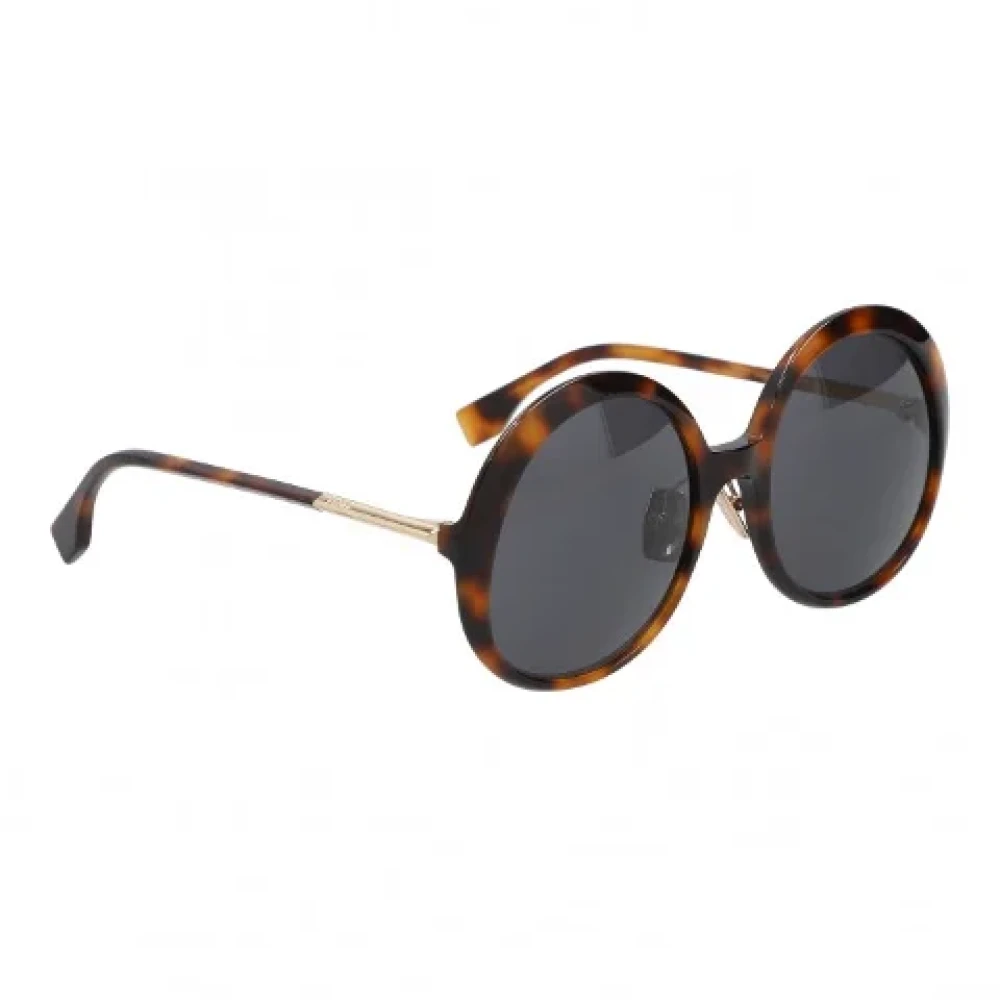 Fendi Vintage Pre-owned Fabric sunglasses Brown Dames