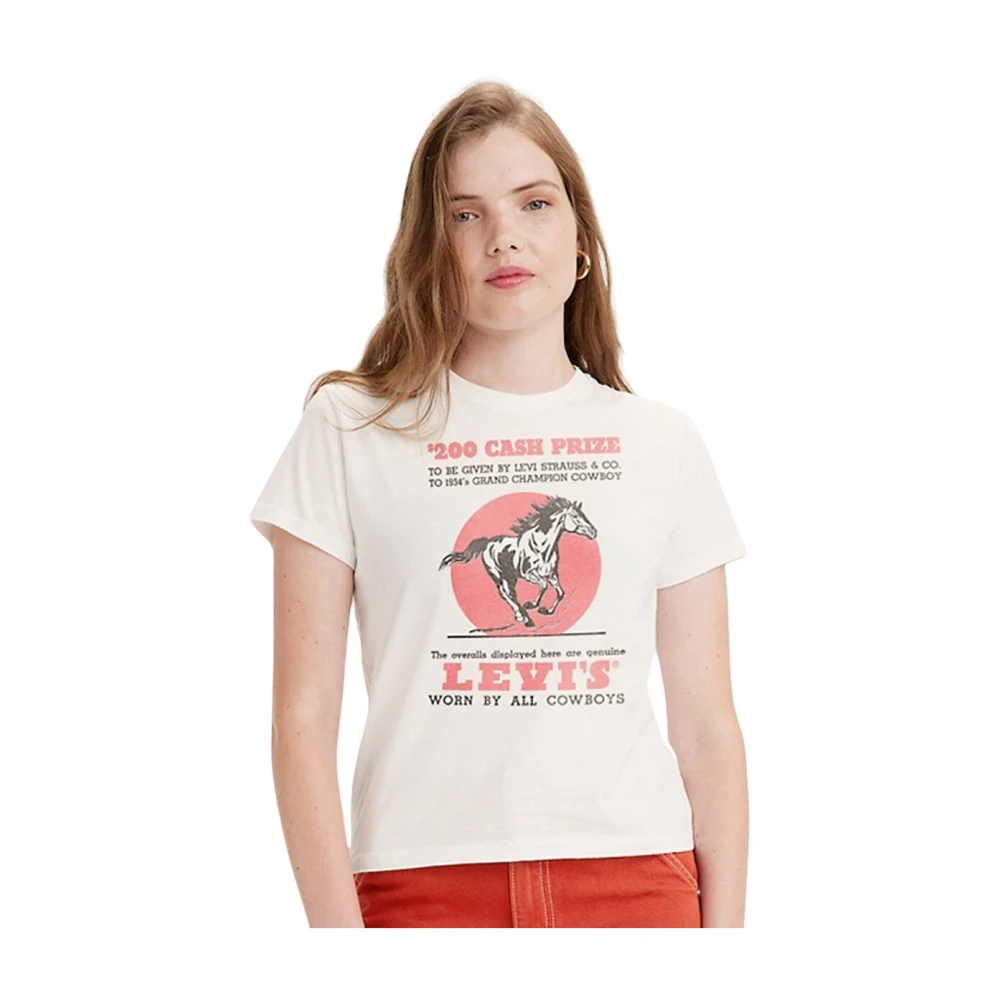Levi's Klassiek T-shirt White Dames