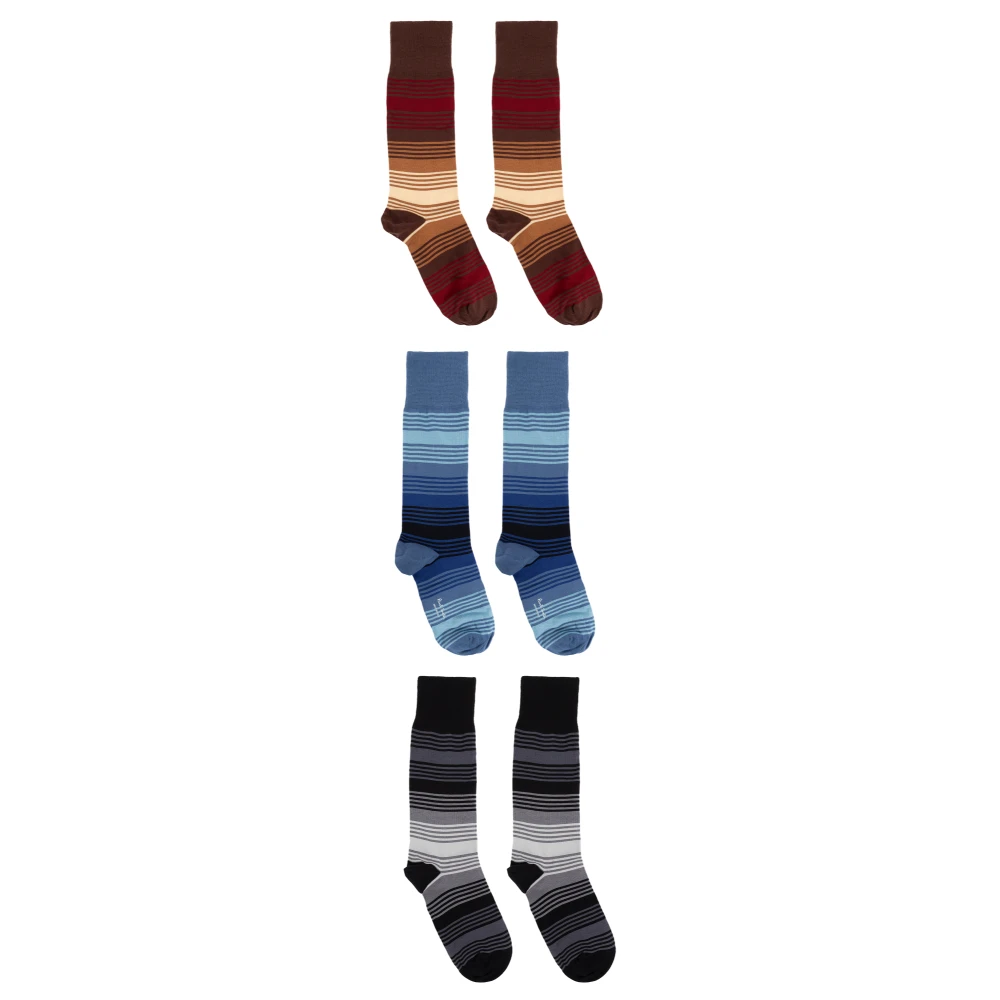 Paul Smith Driepak katoenen sokken Multicolor Heren