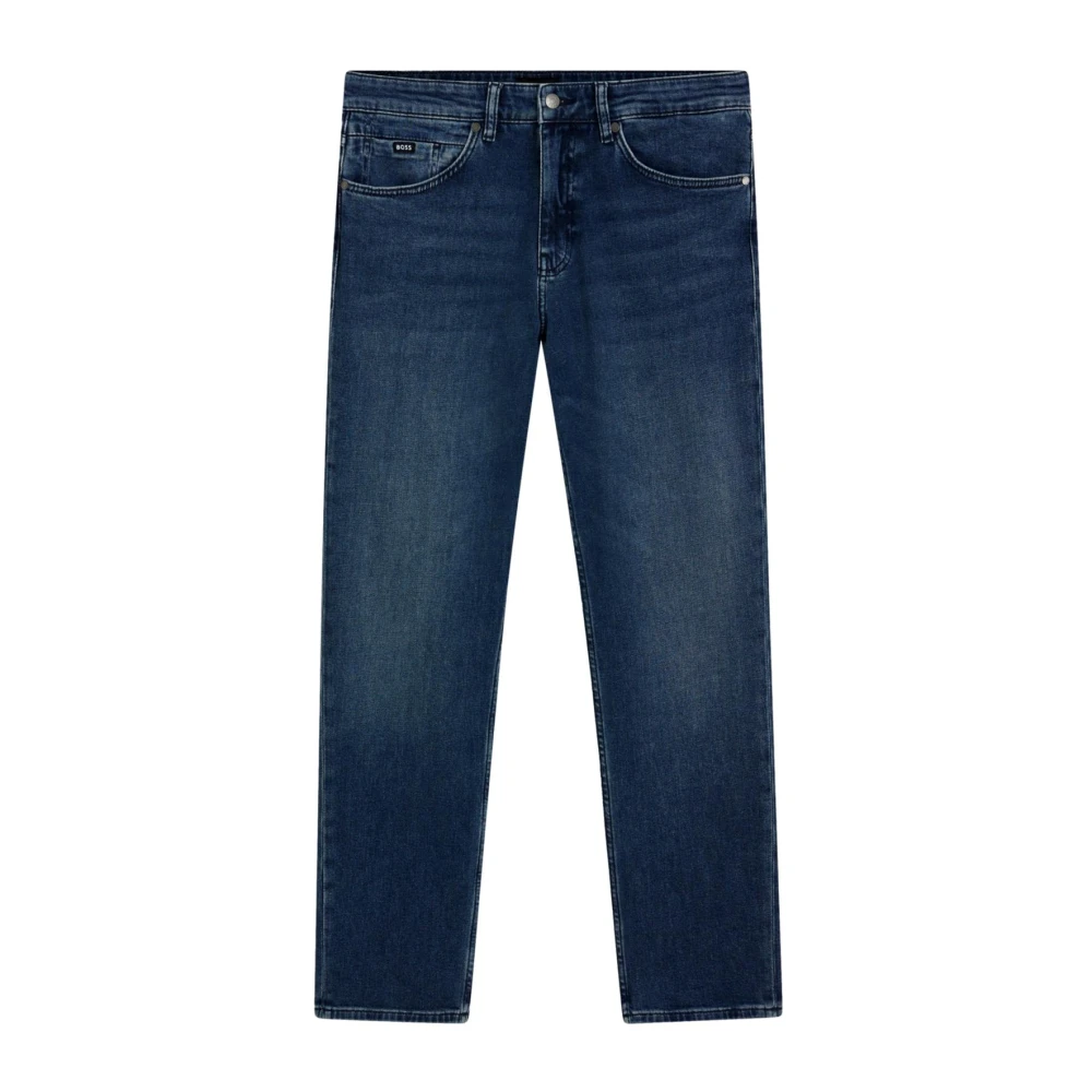 Hugo Men's Blue Slim Fit Jeans, W35 L32, H-Re.maine Regular Fit Jeans
