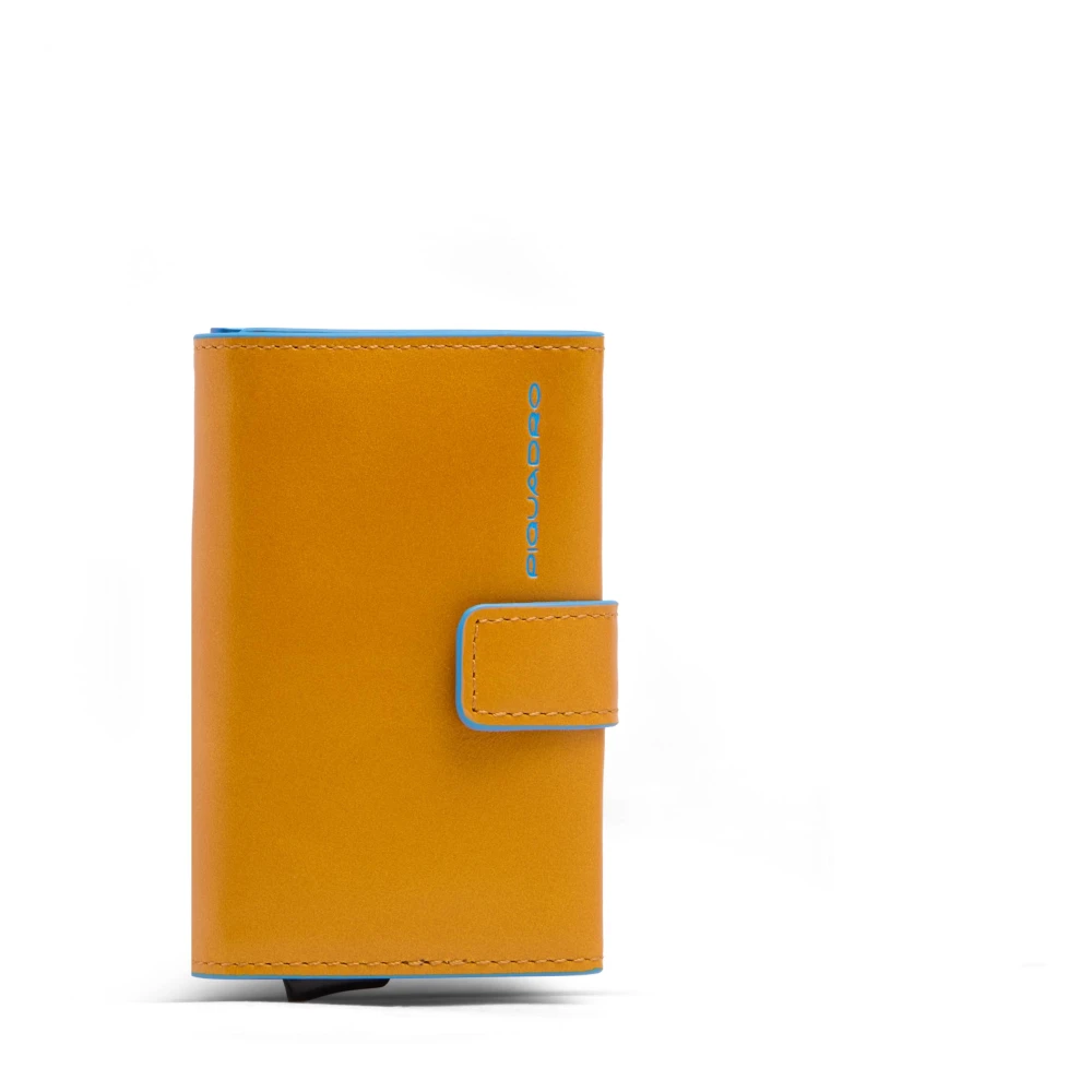 Piquadro Homme Jaune Accessoires, Taille: One Size Porte-Cartes Pop-Up
