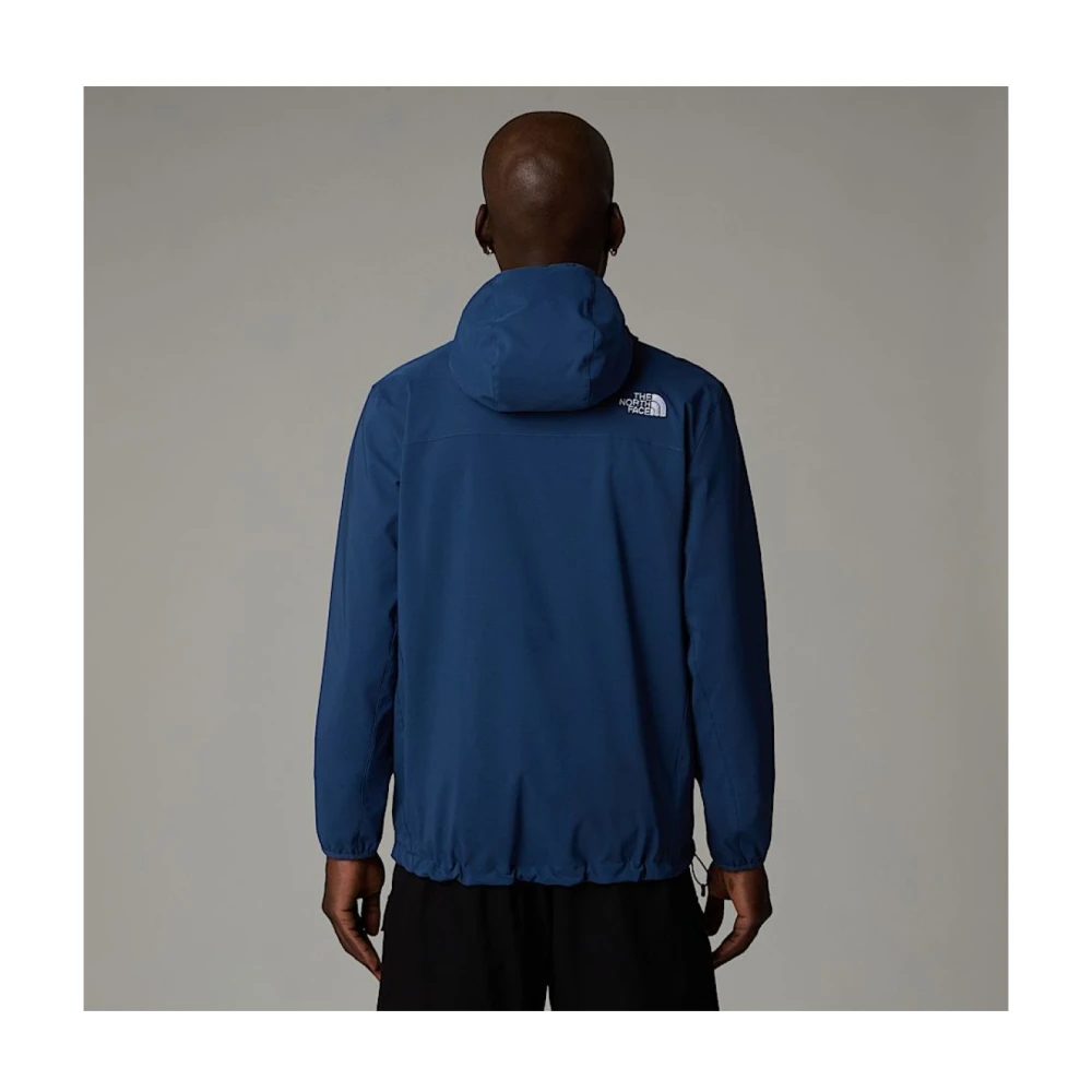 The North Face Nimble Windjack Met Capuchon Blue Heren