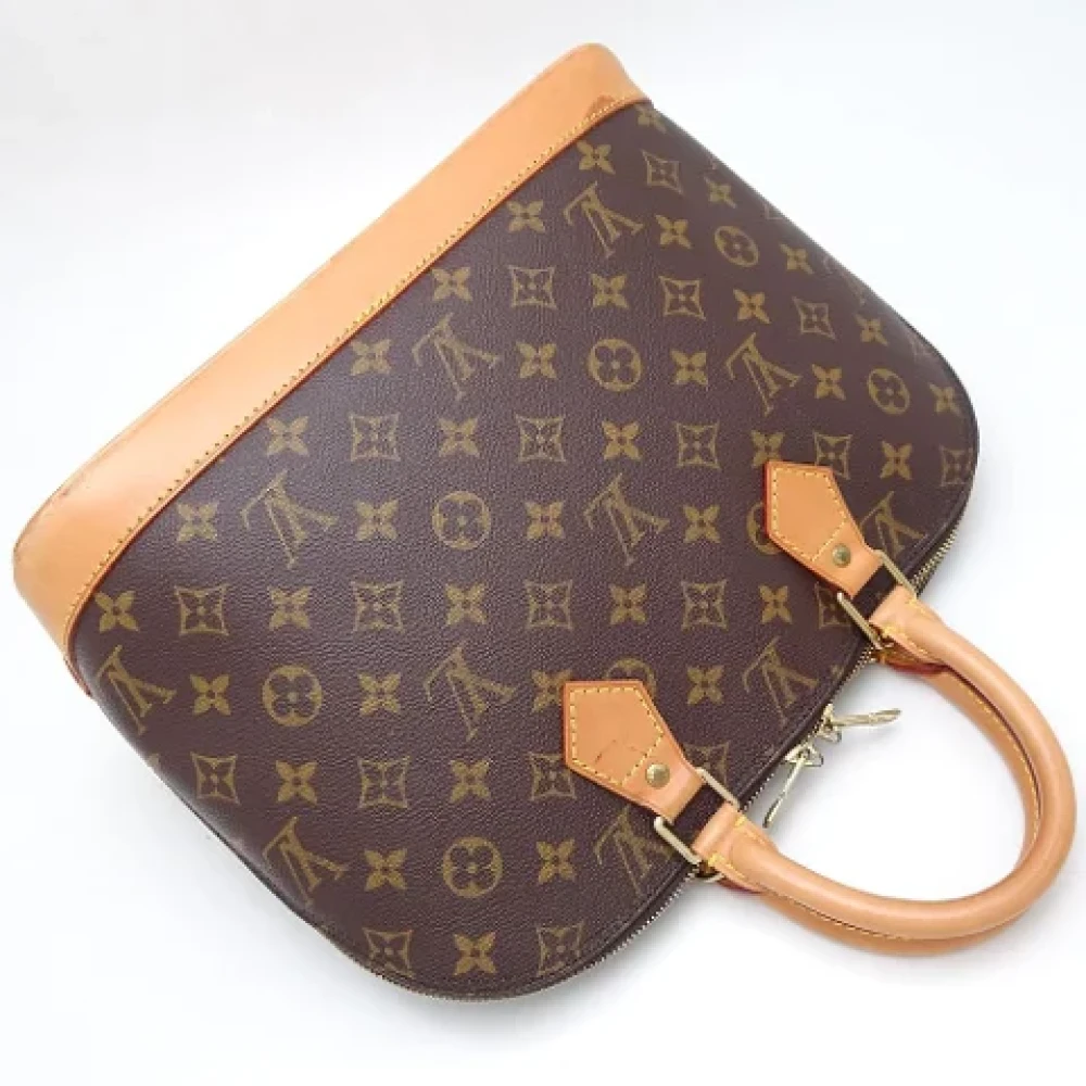 Louis Vuitton Vintage Pre-owned Canvas handbags Brown Dames