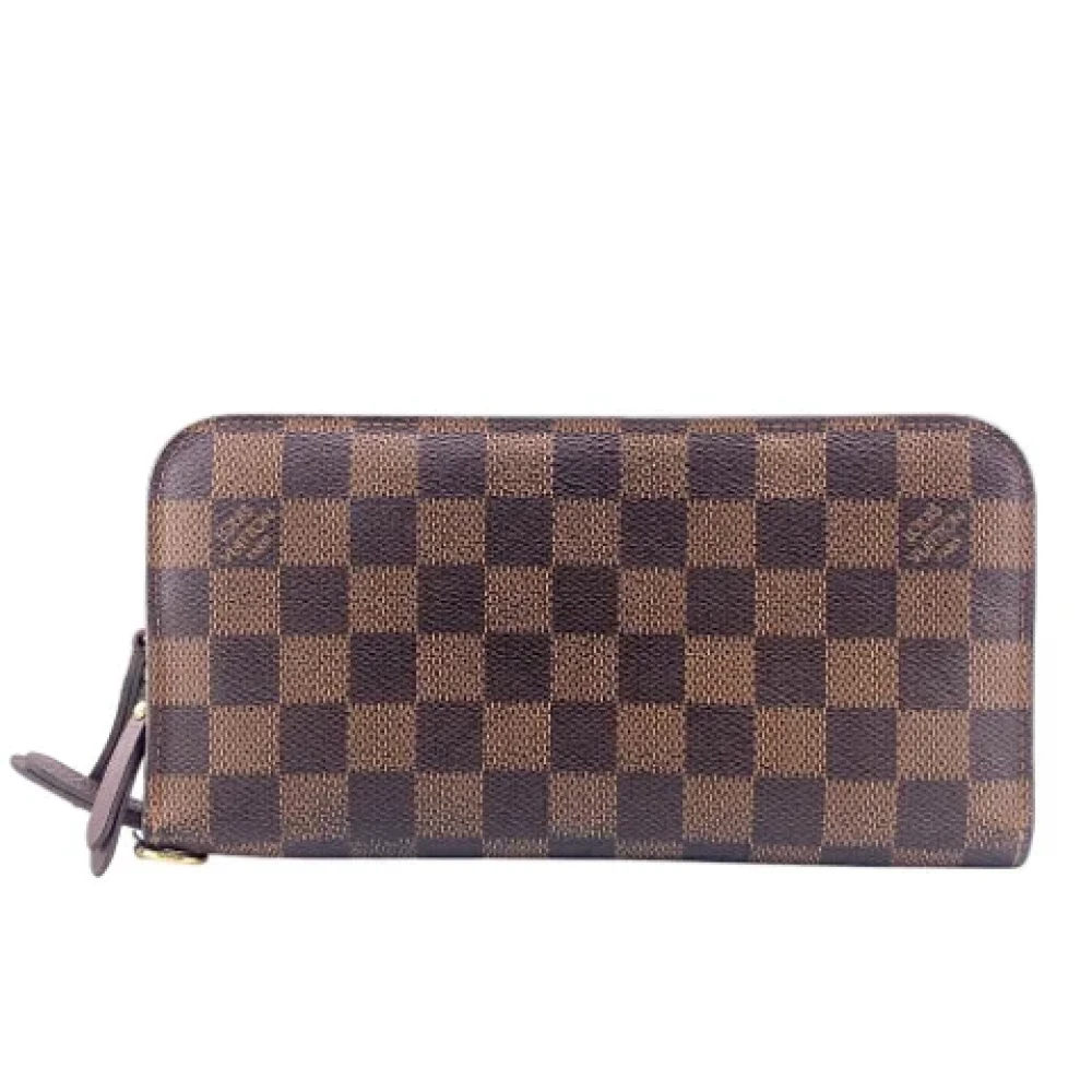 Louis Vuitton Vintage Pre-owned Canvas wallets Brown Dames