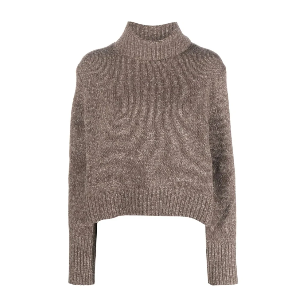Polo Ralph Lauren Bruine Wol Kasjmier Casual Pullover Sweater Brown Dames