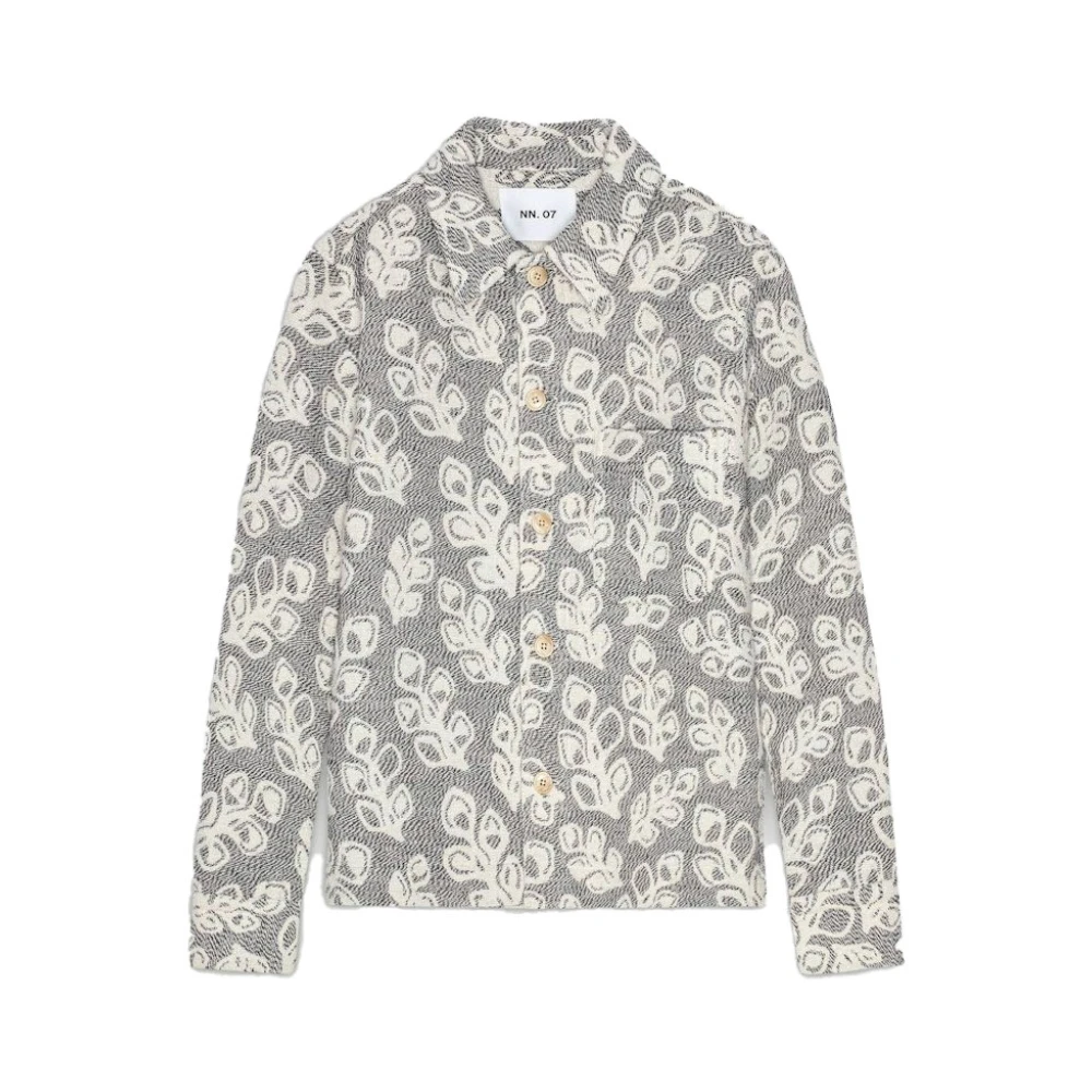 Nn07 Jacquard Werkvest Multicolor Heren