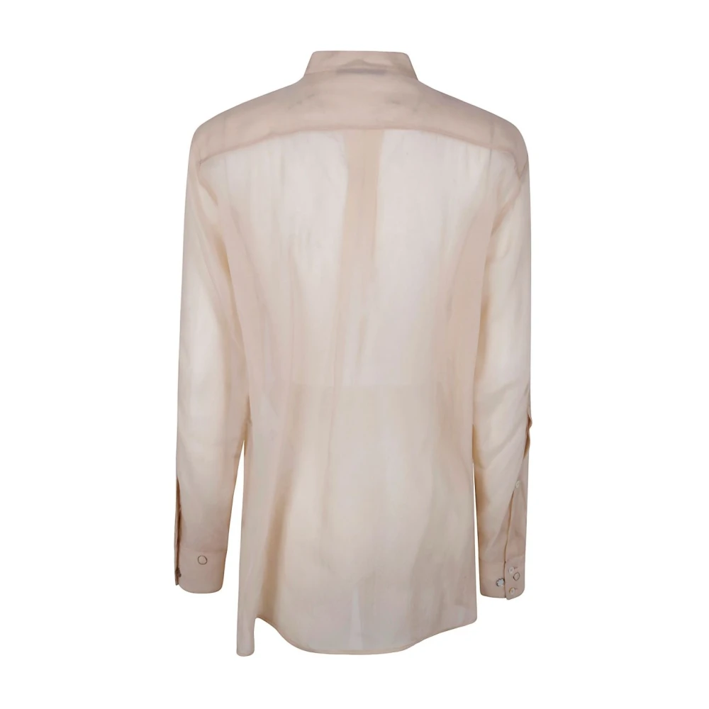 Seventy Natuurlijke Overhemden Collectie Beige Dames