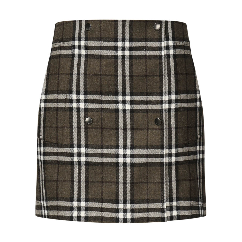 スカート Burberry skirt small NEW Burberry Zoe Vintage Check Asymmetrical Kilt Mini Skirt