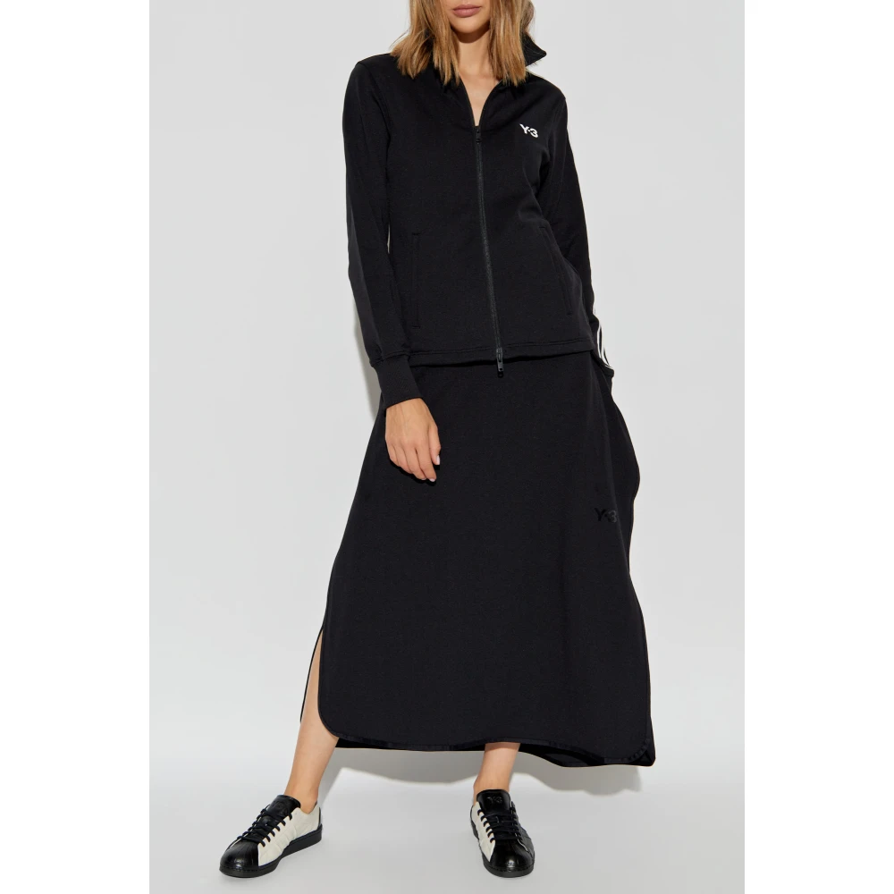 Y-3 Sweatshirt met kraag Black Dames