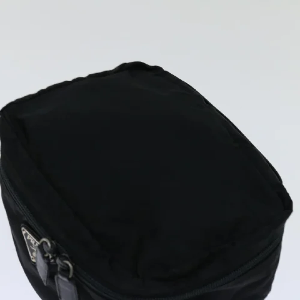 Prada Vintage Pre-owned Nylon pouches Black Dames
