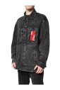 veste-en-jean-stretch-en-coton-noir