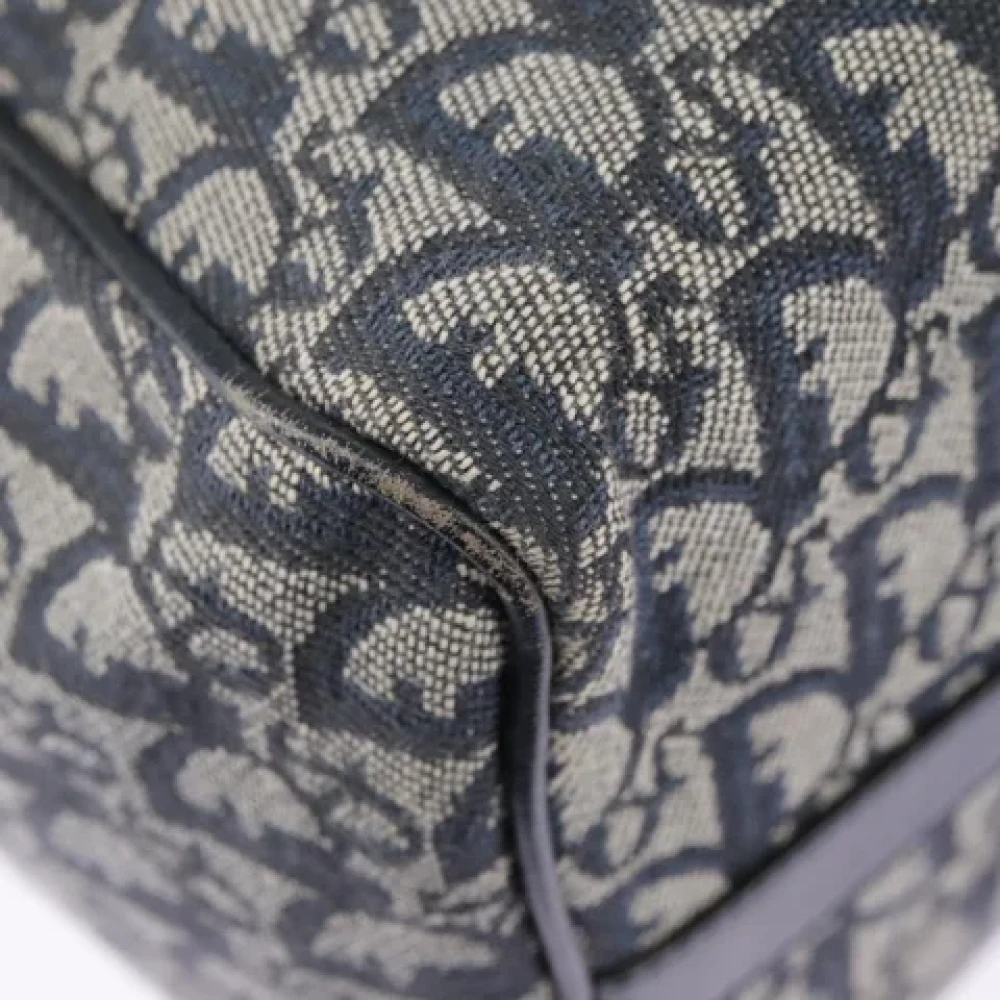 Dior Vintage Pre-owned Canvas dior-bags Blue Dames