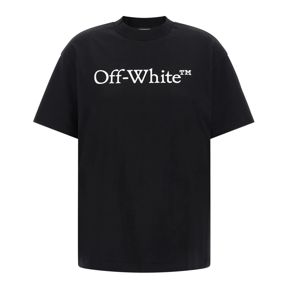T-Shirt Off-White Big Logo Bookish Regular Tee Black M - Bild 2