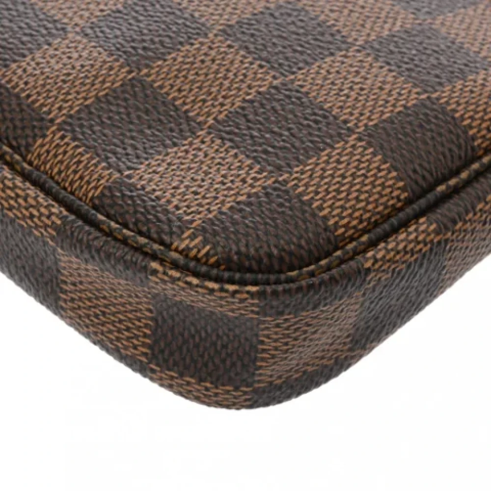 Louis Vuitton Vintage Pre-owned Canvas clutches Brown Dames