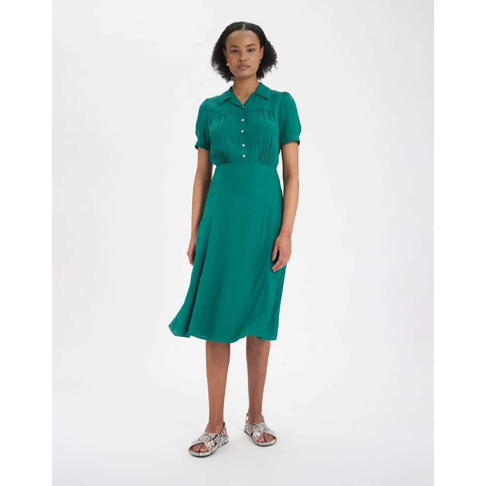 Ines De La Fressange Paris Angele Jurk Green Dames