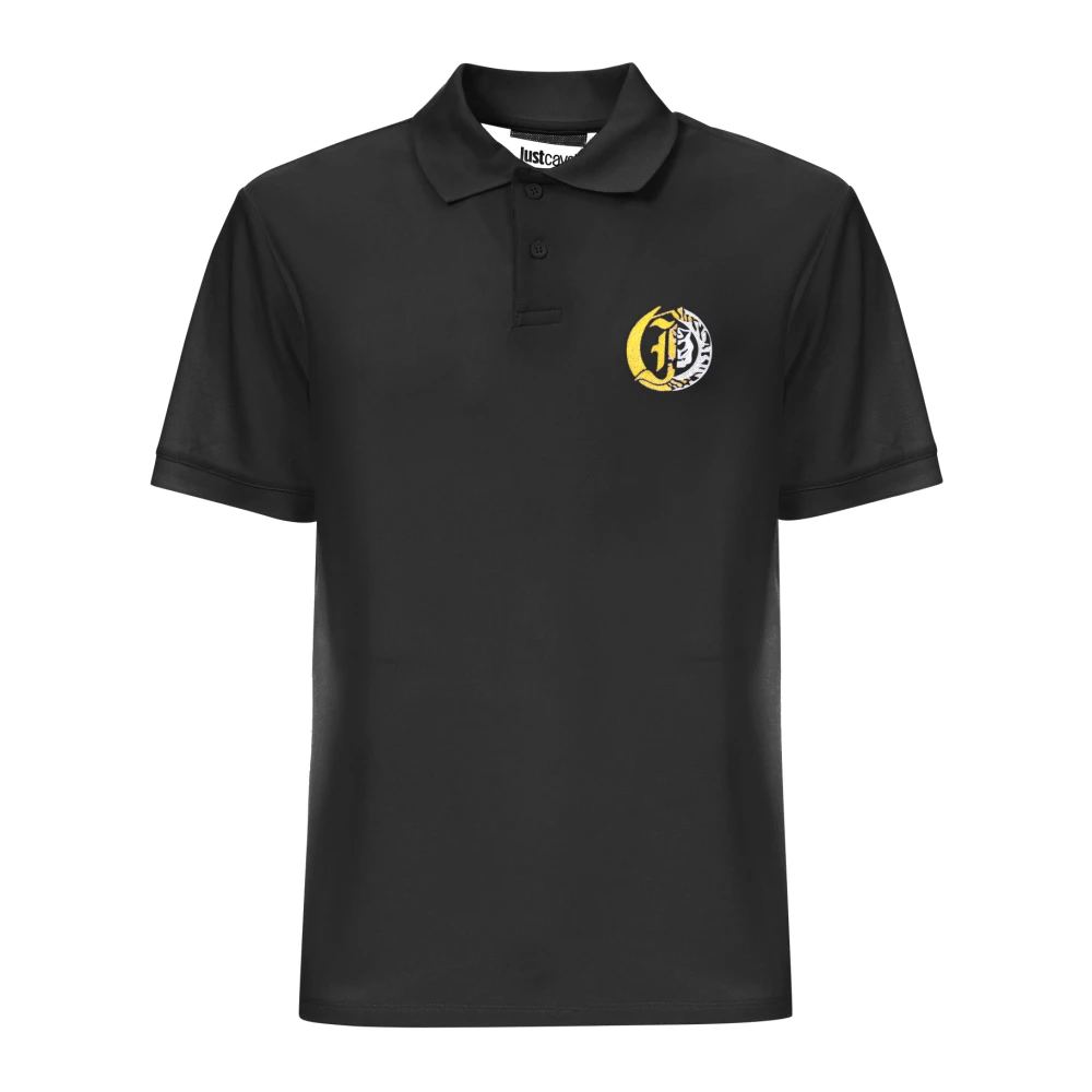 Just Cavalli T-shirts en Polos Black Heren