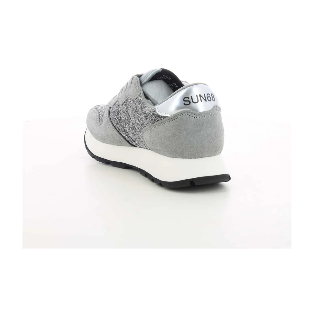 Sun68 Dameschoenen Zilver Glitter Gray Dames