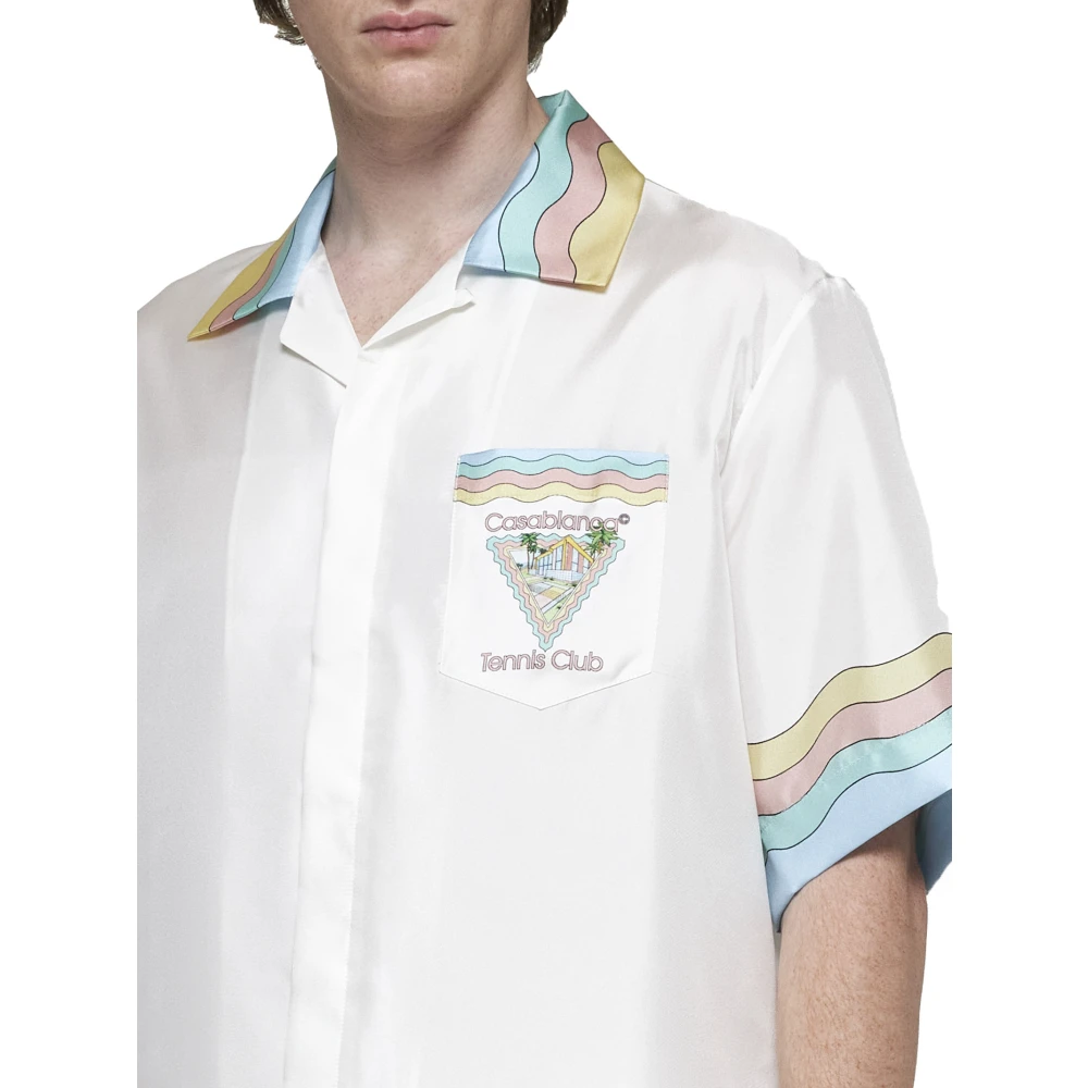 Casablanca Stijlvolle Overhemden White Heren