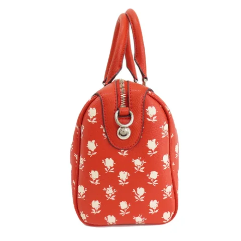 Coach Pre-owned Fabric handbags Red Dames