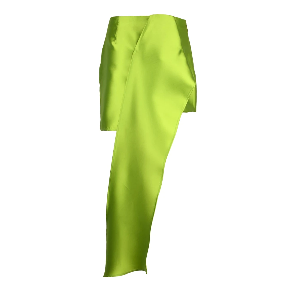 Simona Corsellini Elegante Polyester Rok Green Dames