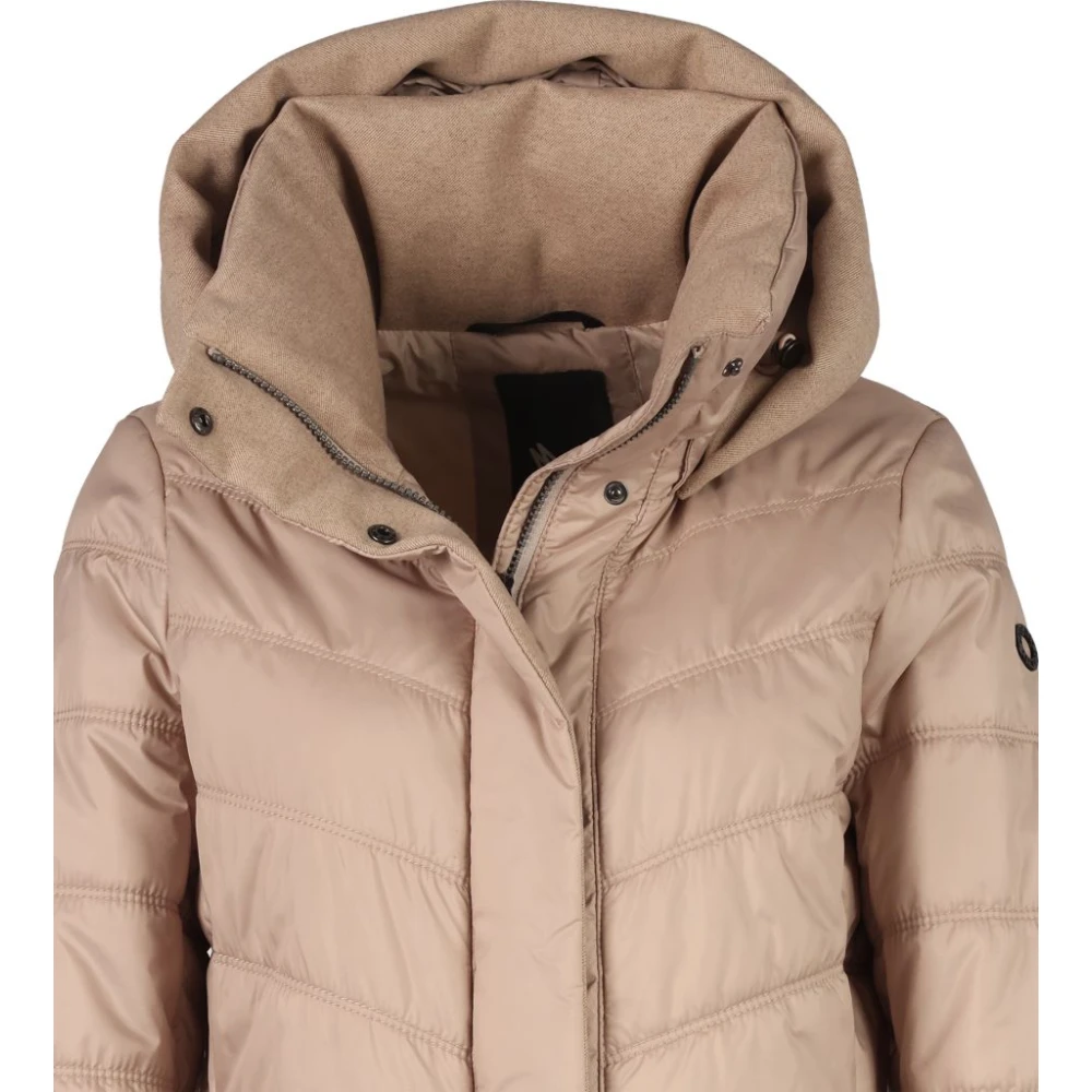 Fuchs Schmitt Gewatteerde Thermofleece Korte Jas Beige Dames