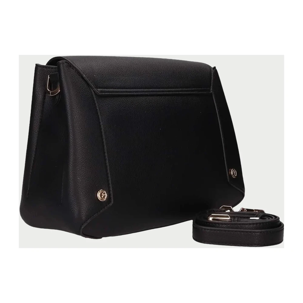 Gattinoni Zwarte schoudertas met ritssluiting Black Dames