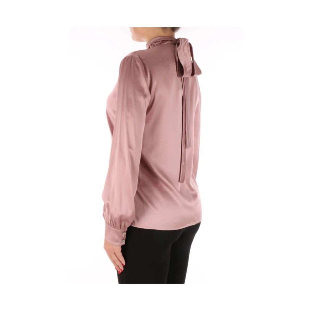 Max Mara Studio Roze Shirt Regular Fit Stijlvol Model Pink Dames