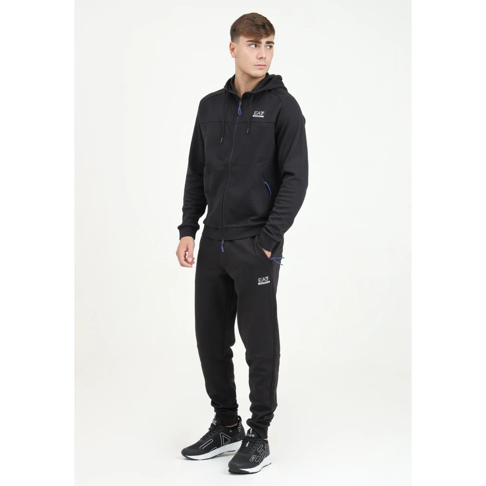 Emporio Armani EA7 Zwart heren trainingspak Black Heren