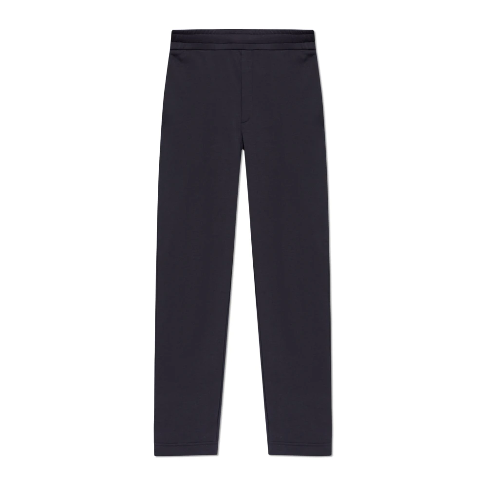 Moncler Mannelijk Blauw Broeken Heren, Xl, Katoen, Trainingsbroek