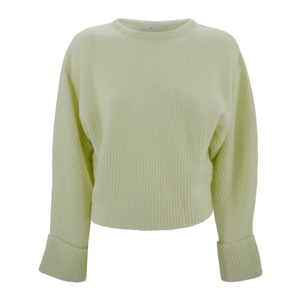 Arma Groene Cashmere Jumper met Crew Neck Green Dames