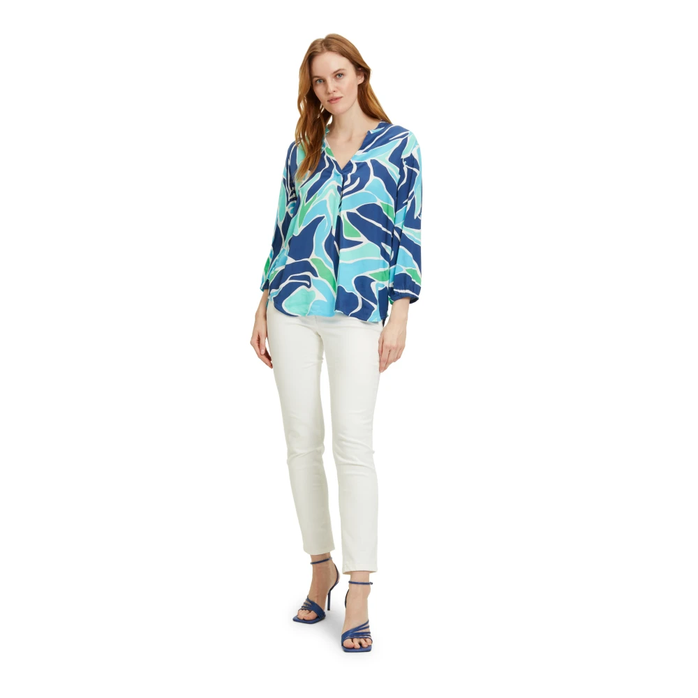 Betty Barclay Paisley Print 3 4 Mouw Blouse Multicolor Dames
