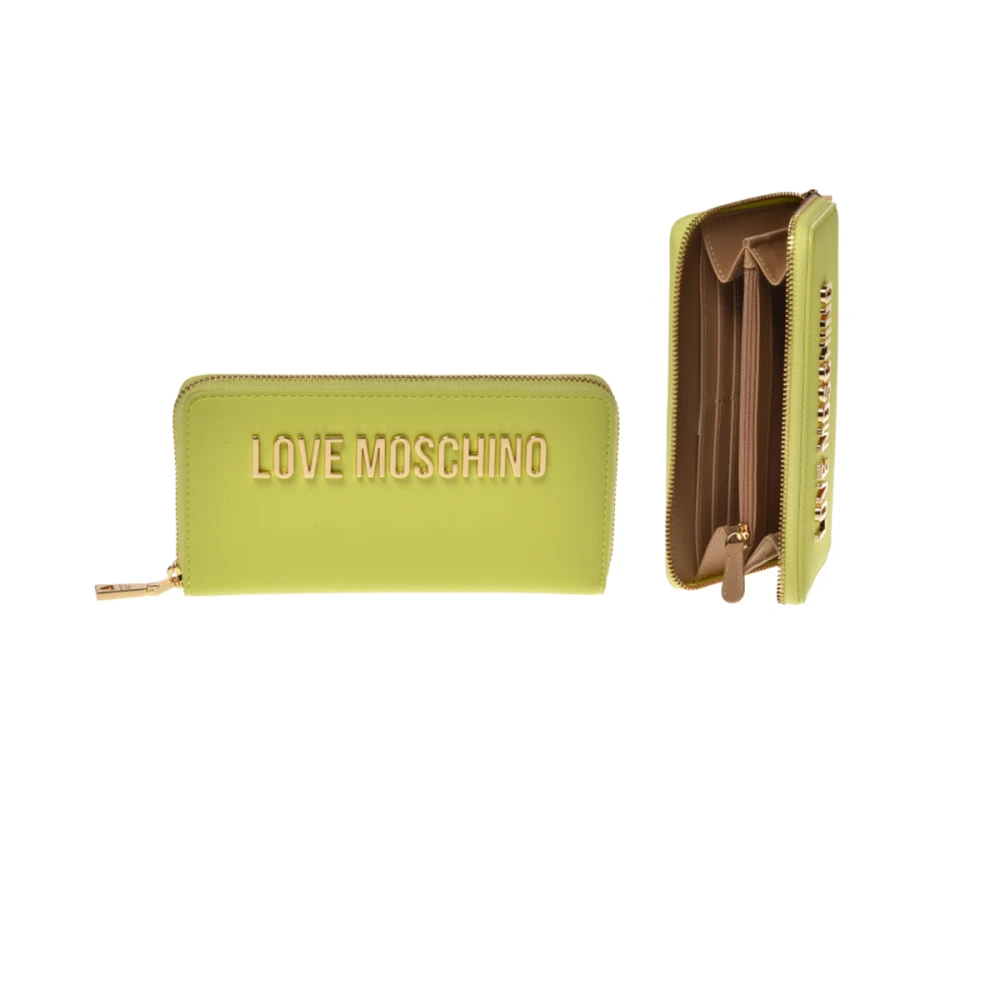 Love Moschino Wallets Cardholders Green Dames